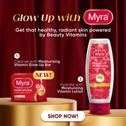 NEW Myra Moisturizing Vitamin GlowUp Soap Bar 90g (Bundle of 2)