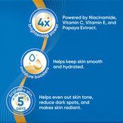 NEW Myra Glow Radiance White with L-Glutathione 30s + Myra Whitening Vitamin GlowUp Soap Bar 45g