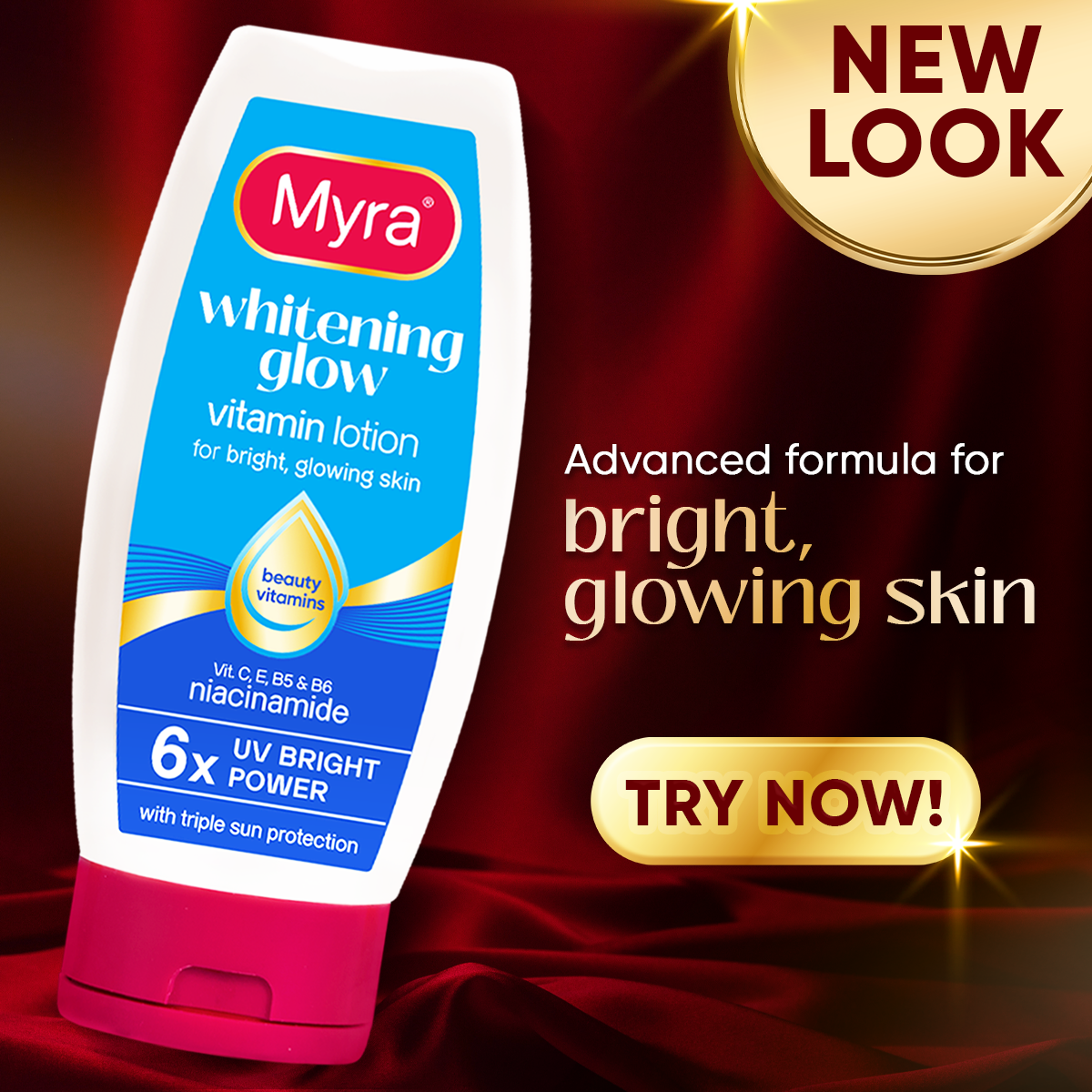 Myra Classic Whitening Vitamin Lotion 100mL