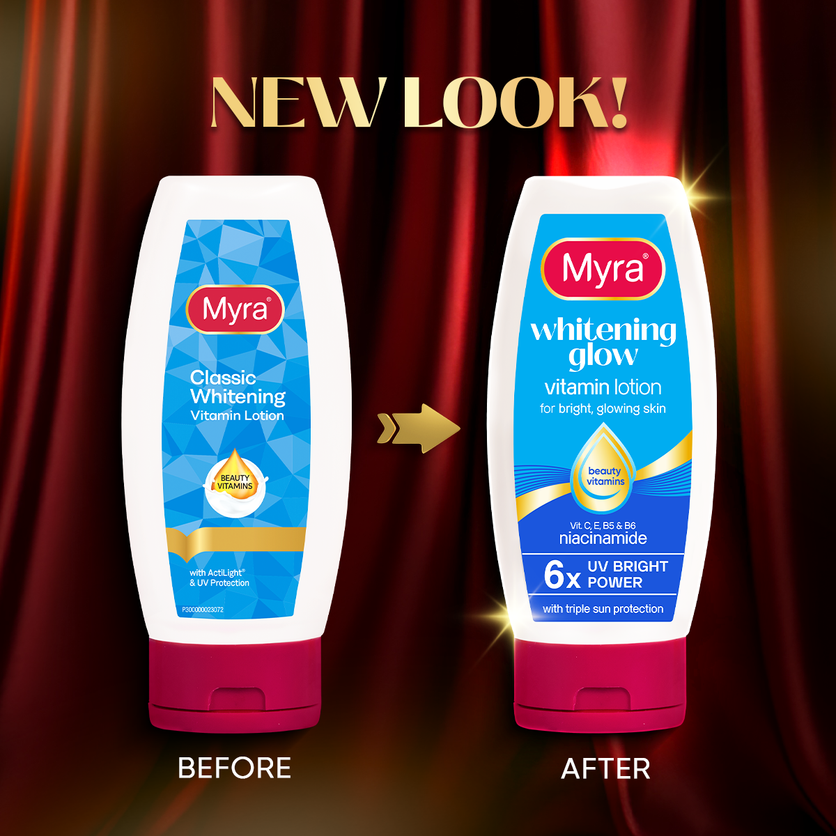 Myra Classic Whitening Vitamin Lotion 100mL