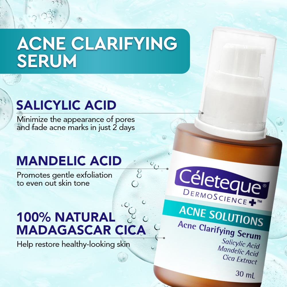 NEW Celeteque Acne Solutions Acne Clarifying Serum 30ml