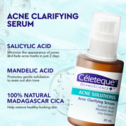 NEW Celeteque Acne Solutions Acne Clarifying Serum 30ml