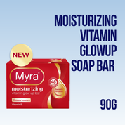 NEW Myra Moisturizing Vitamin GlowUp Soap Bar 90g