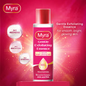 Myra Fresh Face Duo (Myra Fresh Glow Whitening Facial Wash 50ml + Myra Gentle Exfoliating Essence 150ml)